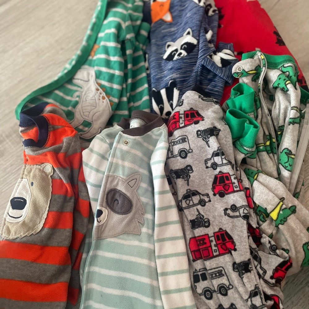 Colorful Baby Onesies Set